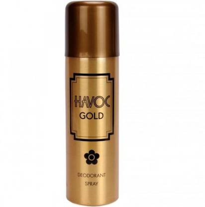 HAVOC GOLD ORIGINAL Deodorant Spray  -  For Men & Women