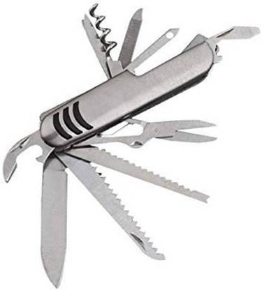 Aryshaa Premium Utlity Knife 14 IN 1 Function Multi Utility Swiss Knife Multi-utility Knife
