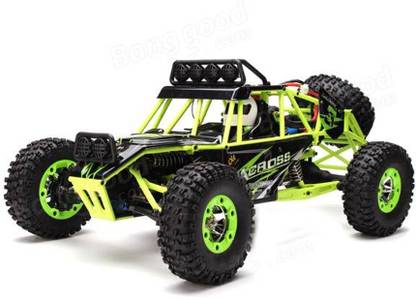 WLtoys 12428 1:12 Scale 4WD Hobby Grade Monster Truck 50kmph Top Speed With Independent Suspension
