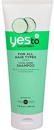 Generic Yes To Cucumbers Total Shine Aloe Vera Shampoo ~ For All Hair Types