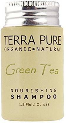 Generic Terra Pure Green Tea Shampoo In Jam Jar With Organic Honey And Aloe Vera