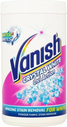 वनीश व्हाइट्स के लिए क्रिस्टल व्हाइट ऑक्सी एक्शन स्टेन रिमूवर दाग हटानेवाला