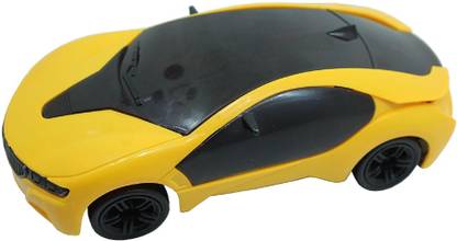Fedexo Minions Car 3D Light and Sound with Automatic Moving Sistem for Small Kids (Battery Operated).