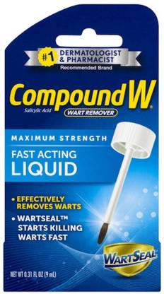 Compound W Wart Remover Liquid-0.31 oz.