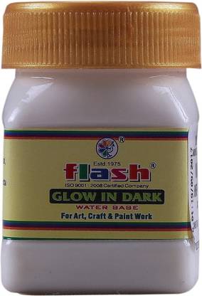 FLASH Acrylic Radium Paint ( 50 ML ) Night Glow