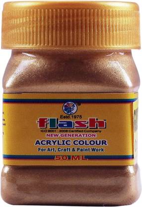 FLASH Acrylic Bronze Colour ( Code 102 ) 50 ML