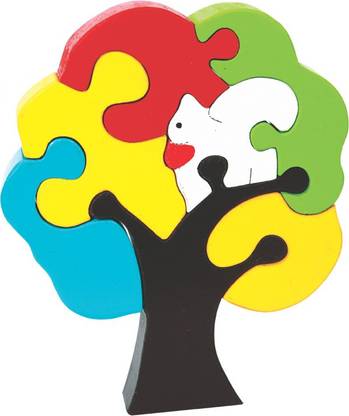 SKILLOFUN Take Apart Puzzle Tree Squirrel