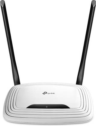 TP-Link Wireless N Wireless Router 2.4 GHz 300 Mbps Wifi Speed Single Band External Antenna Ethernet (Cable Broadband)