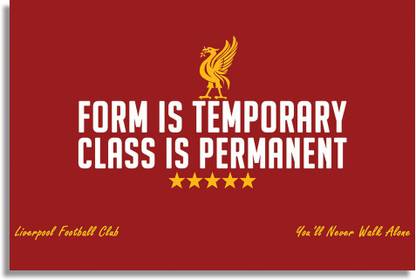Form is temporary, class is Permanent Paper Print