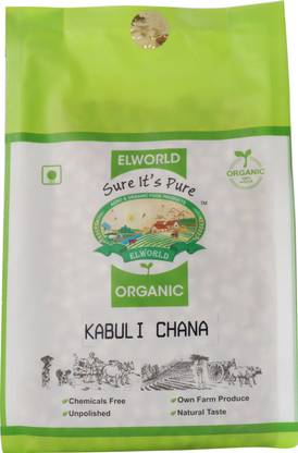 ELWORLD Organic Kabuli Chana (Whole)