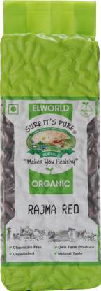 ELWORLD Organic Red Rajma (Whole)