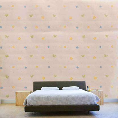 Arihant design Vinyl Abstract Black Wallpaper