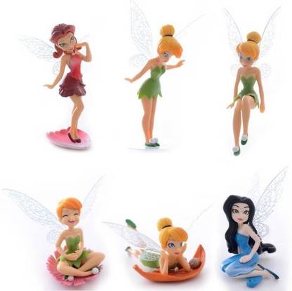 P s retail Tinker Bell Cartoon Fairy Princess Doll Action Figures Toy