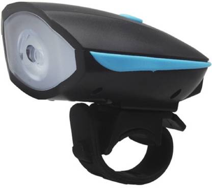 Protos USB Rechargable Bicycle Horn Waterproof 3 Mode LED Front Light