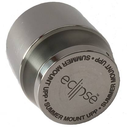 Eclipse Chrome Bar End DRL-Indicator Bike Handlebar Weights