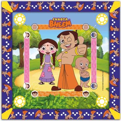 CHHOTA BHEEM Kids (26x26 inch) Carrom Board Game
