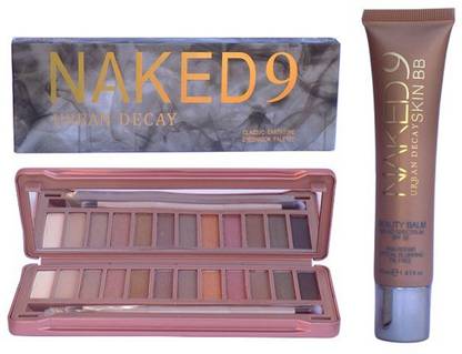 URBAN DECAY Naked 9 Eyeshadow With Skin BB Beauty Balm Broad Spectrum Foundation