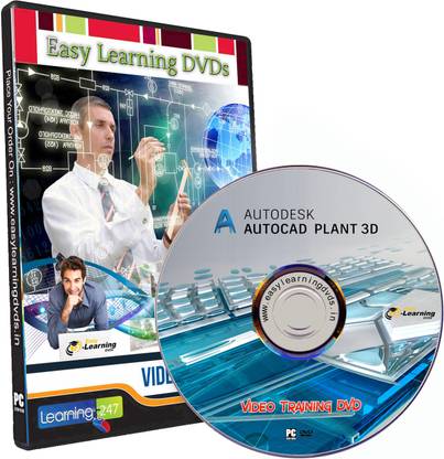 Easy Learning AutoCAD Plant 3D Video Training Tutorial DVD