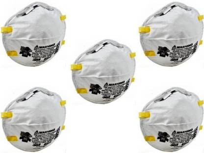 3M Particulate Respirator 8210, N95 Mask, NIOSH Approved (Pack of 5)