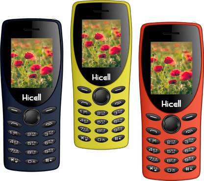 Hicell C1 Tiger Pack of Three Mobiles