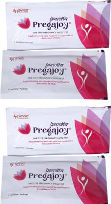 smart laboratories PREGAJOY one step pregnancy (hcg) test (pack of 4) Pregnancy Test Kit