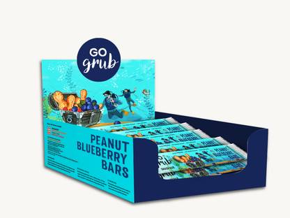 GO GRUB PEANUT BLUBERRY BARS