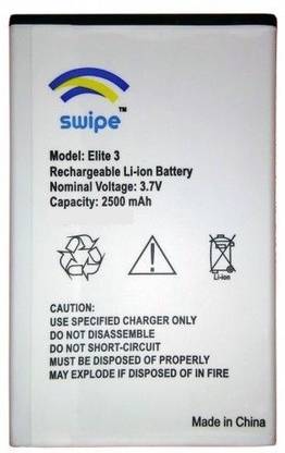 Swipe Mobile Battery For  Swipe Elite 3
