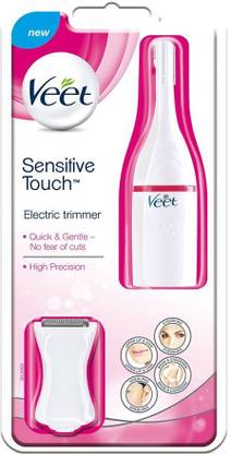 Veet Sensitive Touch Trimmer 30 min  Runtime 4 Length Settings