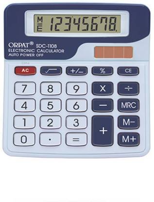 ORPAT 8-Digit Basic  Calculator