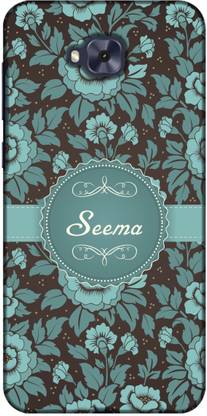 Via Flowers Llp Back Cover for Asus Zenfone 4 Selfie Lite Name of Seema | BCSUZEN4SEL