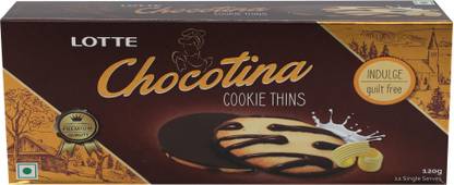 Lotte Chocotina Thins Cookies Biscuit