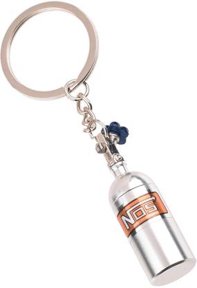 AVI Silver Colour Nitrous Oxide Cylinder Key Chain