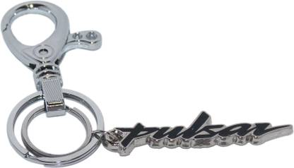 Aura IMPORTED DOUBLE RING FULL METAL PULSAR Key Chain