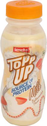 Gowardhan Topp Up Source of Protein Milk Butterscotch