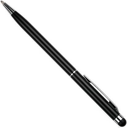MK Tablet Stylus Pen Universal 2 in 1 Capacitive Touch Screen Pen with Ball Point Pen for universal phones Multicolor 2pcs Ball Pen Refill