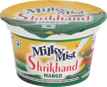 Milky Mist Shrikhand Flavored Curd Mango