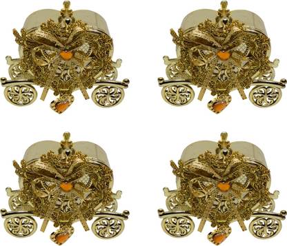 FULLY Small Gift Box for Jewellery | Empty Gift Box for Packing (Set of 4) Container Vanity Box