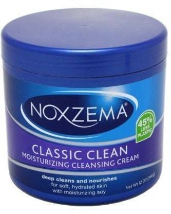 Noxzema Classic Clean Moisture Cleansing Cream Jar Face Wash