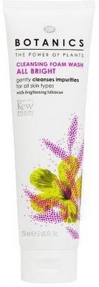 Generic Boots Botanics All Bright Cleansing Foam Wash Face Wash
