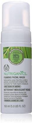 THE BODY SHOP Nutriganics Foaming Facial Wash Face Wash