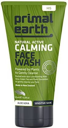 Primal Earth Natural Active Calming  For Sensitive Skin Face Wash