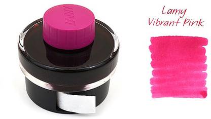 LAMY T52 Vibrant Pink Ink With the hint Of Shimmer - 50ml Ink Bottle