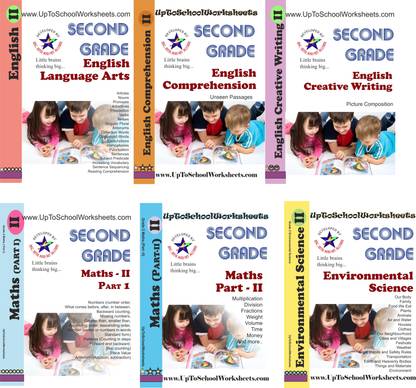 Class 2 Worksheets All English Maths And Science - FREEBIES Along With Packet