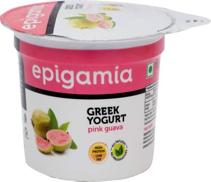 EPIGAMIA Greek Fruit Yogurt Pink Guava