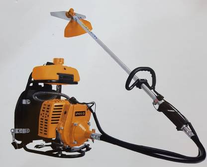Tools Centre Exclusive Industrial 2 in 1 Gasoline Grass Trimmer & Brush Cutter with 2T & 60T Blade. Corded Grass Trimmer