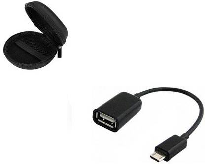 techdeal Headphone Pouch Accessory Combo for all OTG Adapters