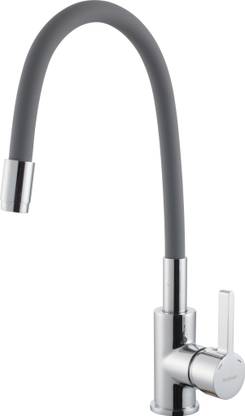 Hindware f920002 SL Sink Mixer with Fexible Spout - Grey Spout Faucet