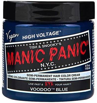 Manic Panic Semi-Permanent Vegan , VooDoo Blue