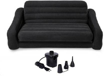 INTEX PVC (Polyvinyl Chloride) 4 Seater Inflatable Sofa