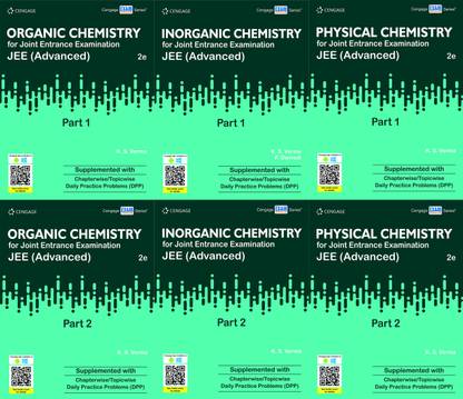 Cengage Chemistry Set Of 6 Books 2019 Paperback, B. M. Sharma (Organic Chemistry 1 & 2, Inorganic Chemistry 1 & 2, Physical Chemistry 1 & 2 )